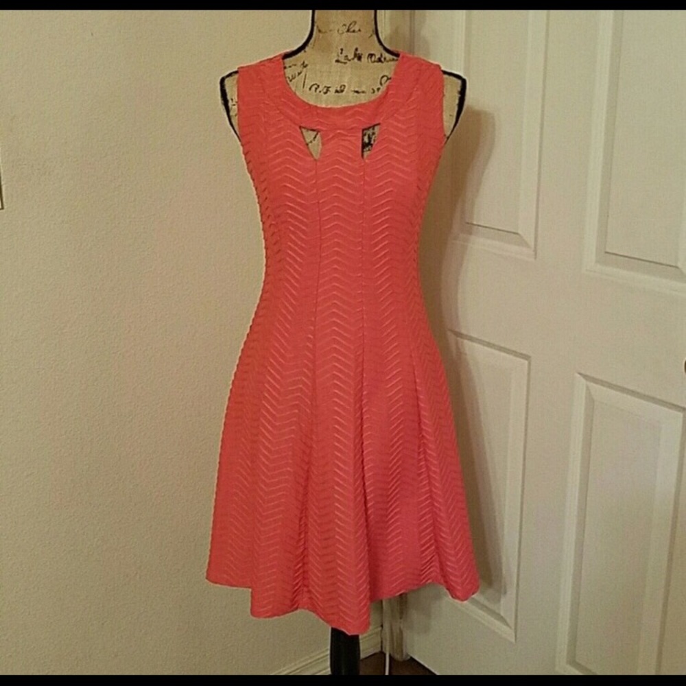 Coral Enfocus Studios Dress Size 4